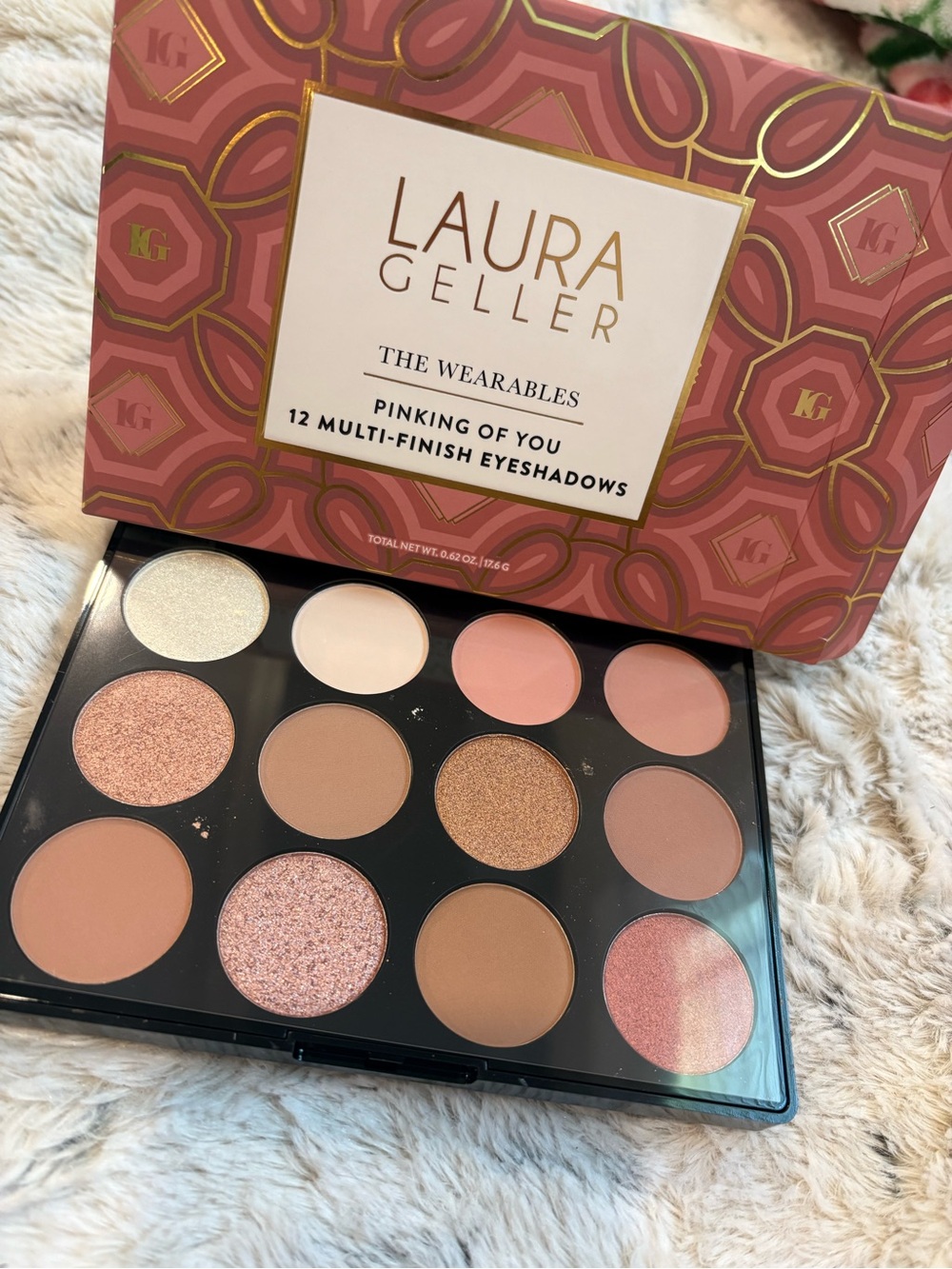 Laura Geller Pinking of You Eyeshadow Palette - Pink, Peach, Champagne, Gold